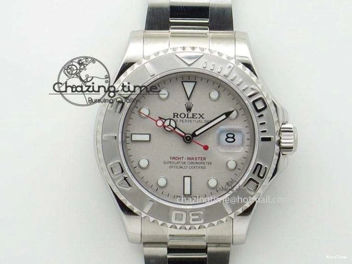 MiroTime 0408 Day Date 40 YG JDF Gain Weight 904L Steel White Roman Dial on President Bracelet VR3255 V Functional 1369